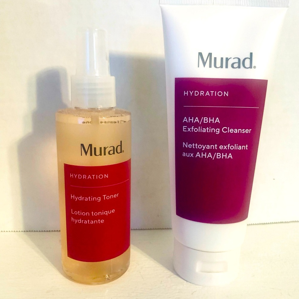 Brand new Murad face cleanser and toner!